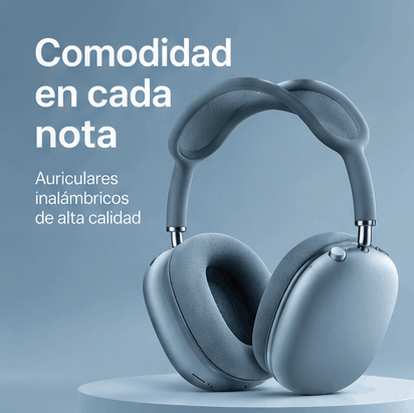 Auriculares Bluetooth supraaurales: comodidad y sonido inalámbrico.