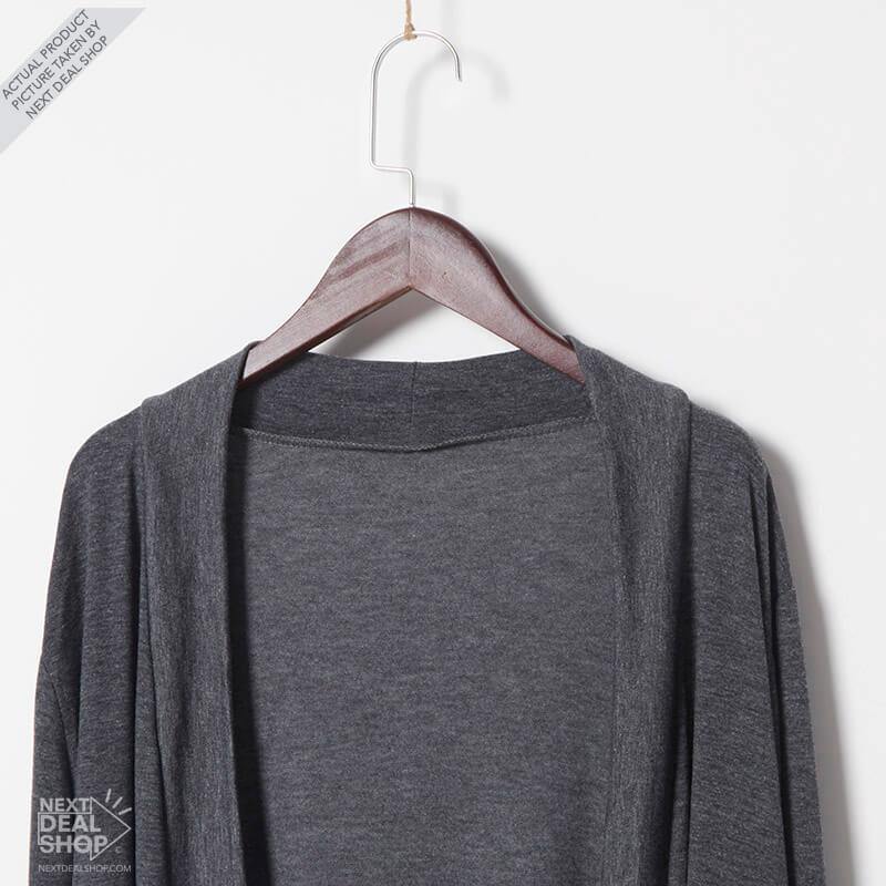 Casaco Femeninas Tricot Duster